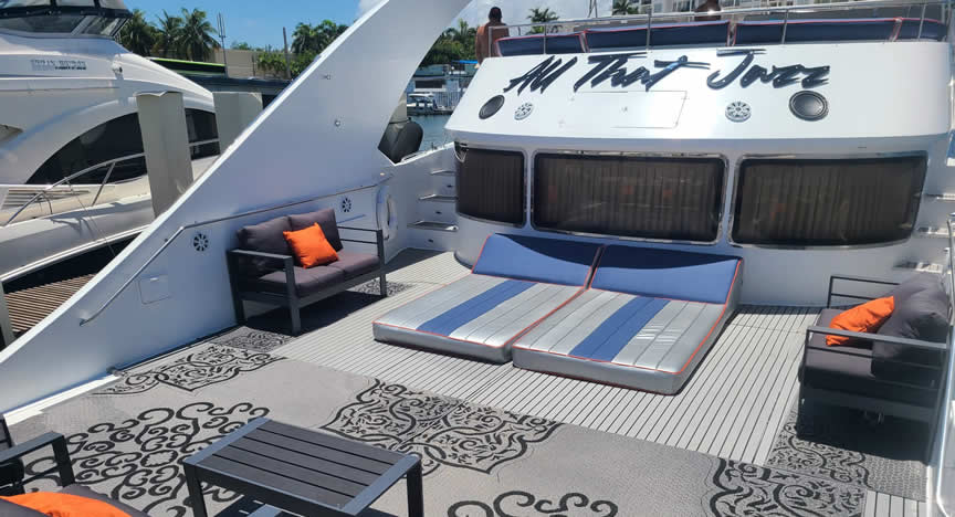 96 Party Yacht - Miami yacht rental