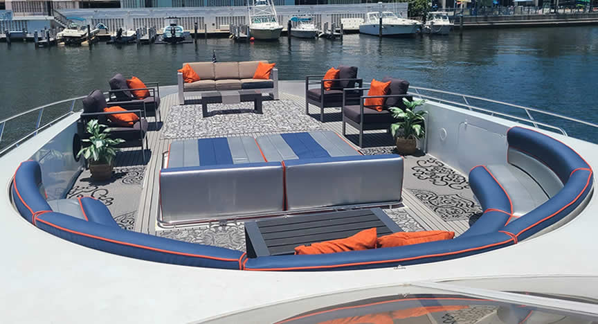 96 Party Yacht - Miami yacht rental