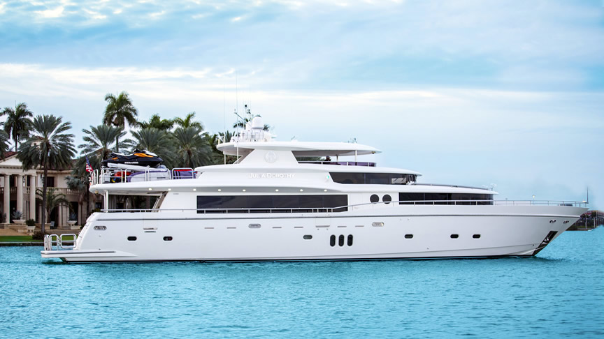 Rent 103 Johnson Mega Yacht - Miami Yacht Rentals