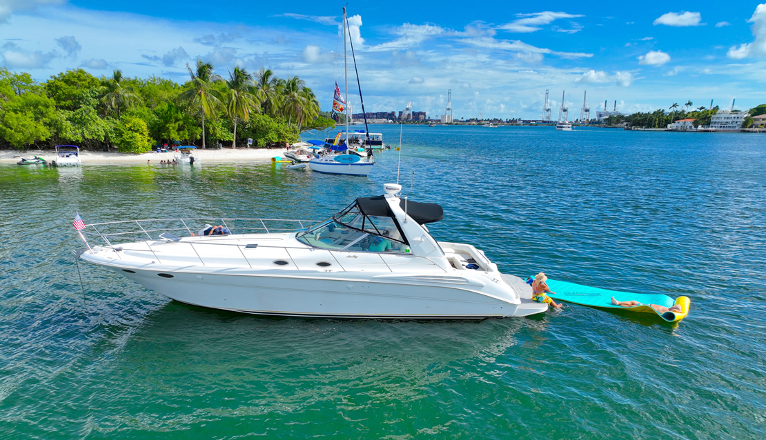 Rent 44 Sea Ray Yacht A - Miami Yacht Rentals