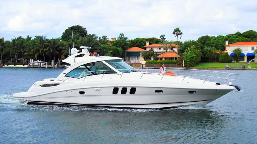 Rent 48 Sea Ray Sundancer - Miami Yacht Rentals